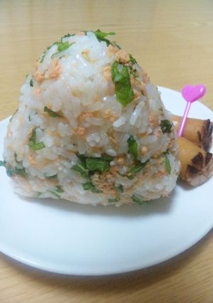 鮭と大葉のさわやかおにぎり-レシピのメイン写真