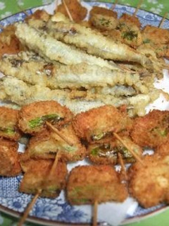 アスパラとウインナーで 簡単串カツ-レシピのメイン写真