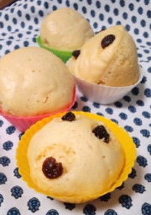 香り広がる♪ふかふか蒸しパン-レシピのメイン写真