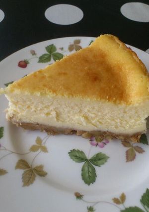 ☆濃厚☆チーズケーキ(ミキサーにお任せ)-レシピのメイン写真