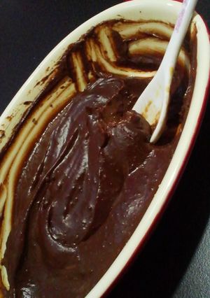 材料3つ!簡単レンジでチョコクリーム-レシピのメイン写真