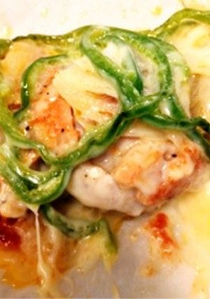 ヘルシー！！鶏肉のピザ風包み蒸し♪-レシピのメイン写真
