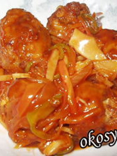 豆腐団子の甘酢あんかけ-レシピのメイン写真