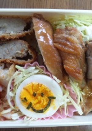 キャラ弁☆ゆで卵ニコちゃん☆-レシピのメイン写真