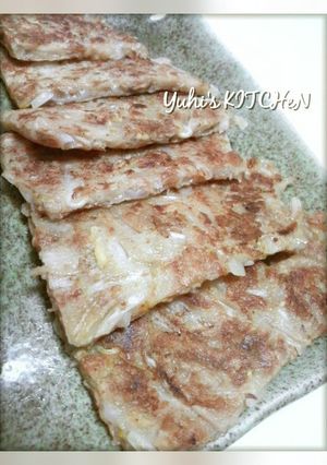 安っ旨っ*納豆もやしチヂミ*味噌がミソ♪-レシピのメイン写真