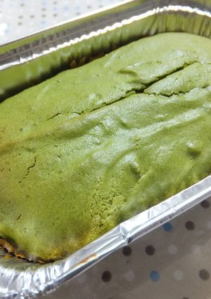 抹茶のふわふわカステラ風バターケーキ-レシピのメイン写真