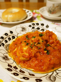 鶏のトマト煮込み*チキンカチャトーラ-レシピのメイン写真