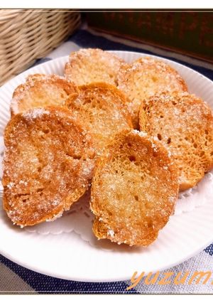 ロールパン使用♪甘~いハニーラスク-レシピのメイン写真