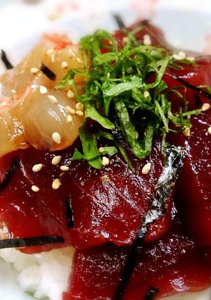 鮪のプロ直伝♪マグロ漬け丼に！漬けタレ♪-レシピのメイン写真