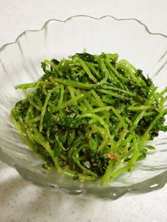 豆苗で簡単ナムル☆-レシピのメイン写真