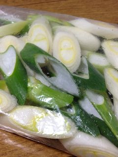 冷凍保存 ネギ-レシピのメイン写真