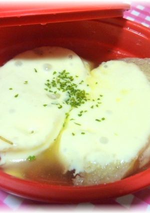 パパッとオニオングラタンスープ-レシピのメイン写真