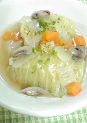 野菜でかさまし！ヘルシー★ロールキャベツ-レシピのメイン写真