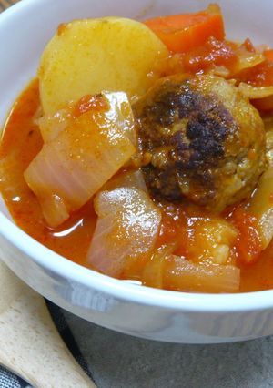 ミートボールのトマト煮-レシピのメイン写真
