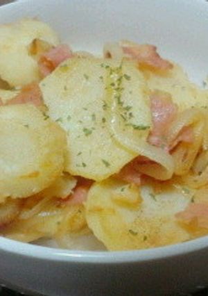 粉チーズイン☆簡単ジャーマンポテト-レシピのメイン写真