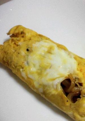 レンジでもやしオムレツ-レシピのメイン写真