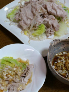 簡単★茹でしゃぶのさっぱりネギソースがけ-レシピのメイン写真