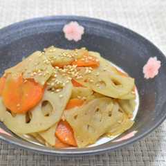 รูปของ レンコンとにんじんのきんぴら
