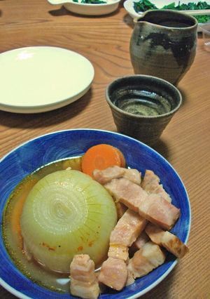 タマネギの丸ごと煮☆トマト風味　圧力鍋で-レシピのメイン写真