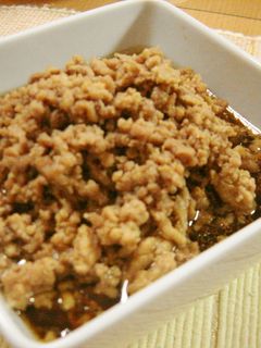 簡単♪鶏そぼろ-レシピのメイン写真
