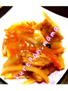 厚揚げのピリ辛きのこあんかけ-レシピのメイン写真