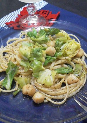 春キャベツと貝柱のさっぱりパスタ-レシピのメイン写真