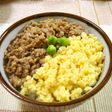 鶏と玉子の♪そぼろ丼