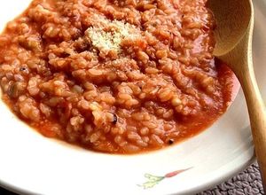 トマト鍋の残りで、チーズリゾット☆-レシピのメイン写真