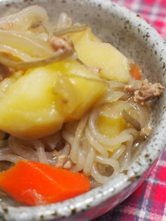 ゴボウ入り肉じゃが-レシピのメイン写真