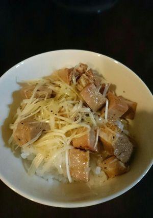 大体再現、ラーメン店の塩ダレねぎ焼豚丼-レシピのメイン写真