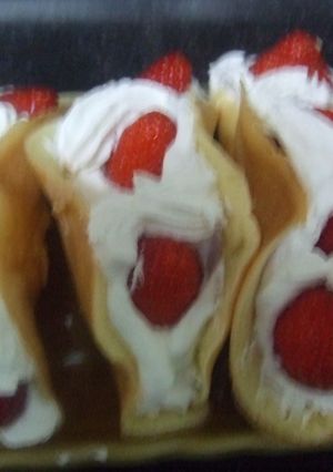 いちごのオムレット-レシピのメイン写真