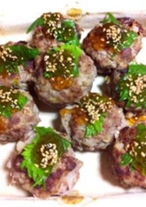 レンコンつくねバーグ-レシピのメイン写真