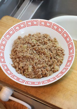 ハチミツと塩麹のそぼろ-レシピのメイン写真