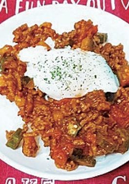 夏野菜のキーマカレー-レシピのメイン写真