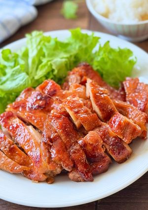 調味料2つで！簡単柔らか照り焼きチキン☆-レシピのメイン写真