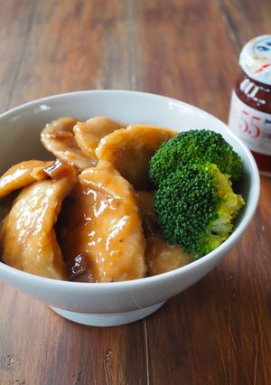 ボリューム満点！鶏むね肉の照り焼き丼-レシピのメイン写真