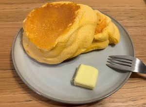 米粉のグルテンフリーふわふわパンケーキ-レシピのメイン写真