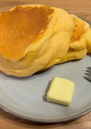 米粉のグルテンフリーふわふわパンケーキ-レシピのメイン写真