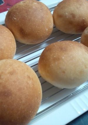 いつもの丸パン-レシピのメイン写真