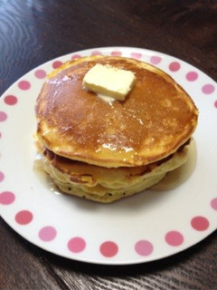 忙しい朝に!!簡単しっとりホットケーキ☆-レシピのメイン写真