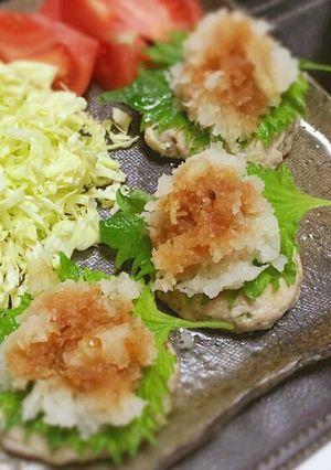 蓮根とシソの和風豆腐ハンバーグ-レシピのメイン写真