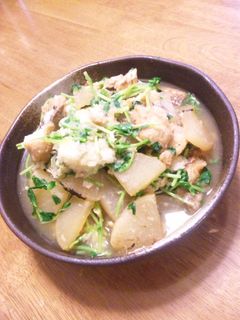 大根と揚げあじのみぞれ煮-レシピのメイン写真
