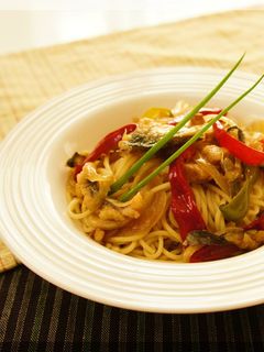 * サバno ❤ 南蛮漬けパスタ♪-レシピのメイン写真