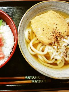 簡単に作る*関西風*きつねうどん*-レシピのメイン写真