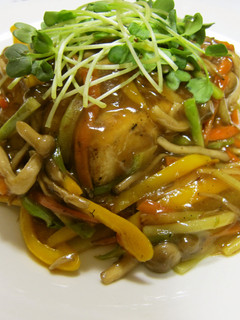 野菜たっぷりのあんかけ豆腐-レシピのメイン写真