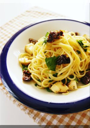 * ドライトマトとモッツレラのパスタ♪-レシピのメイン写真