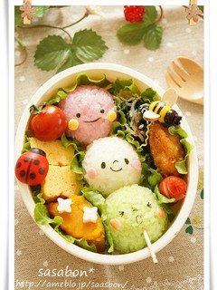 三色だんごちゃんのお弁当-レシピのメイン写真