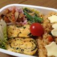 お弁当♡ 簡単!!具入り卵焼き