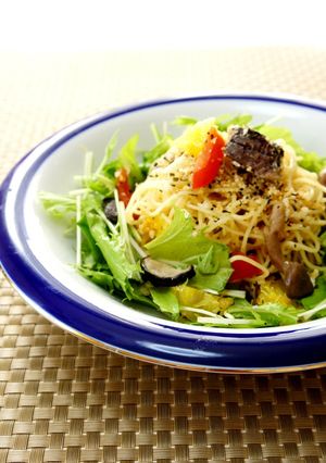 * 簡単 ❤ サバ缶のきのこパスタ♪　-レシピのメイン写真