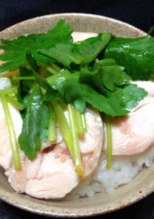 鶏ハムの出汁茶漬け-レシピのメイン写真